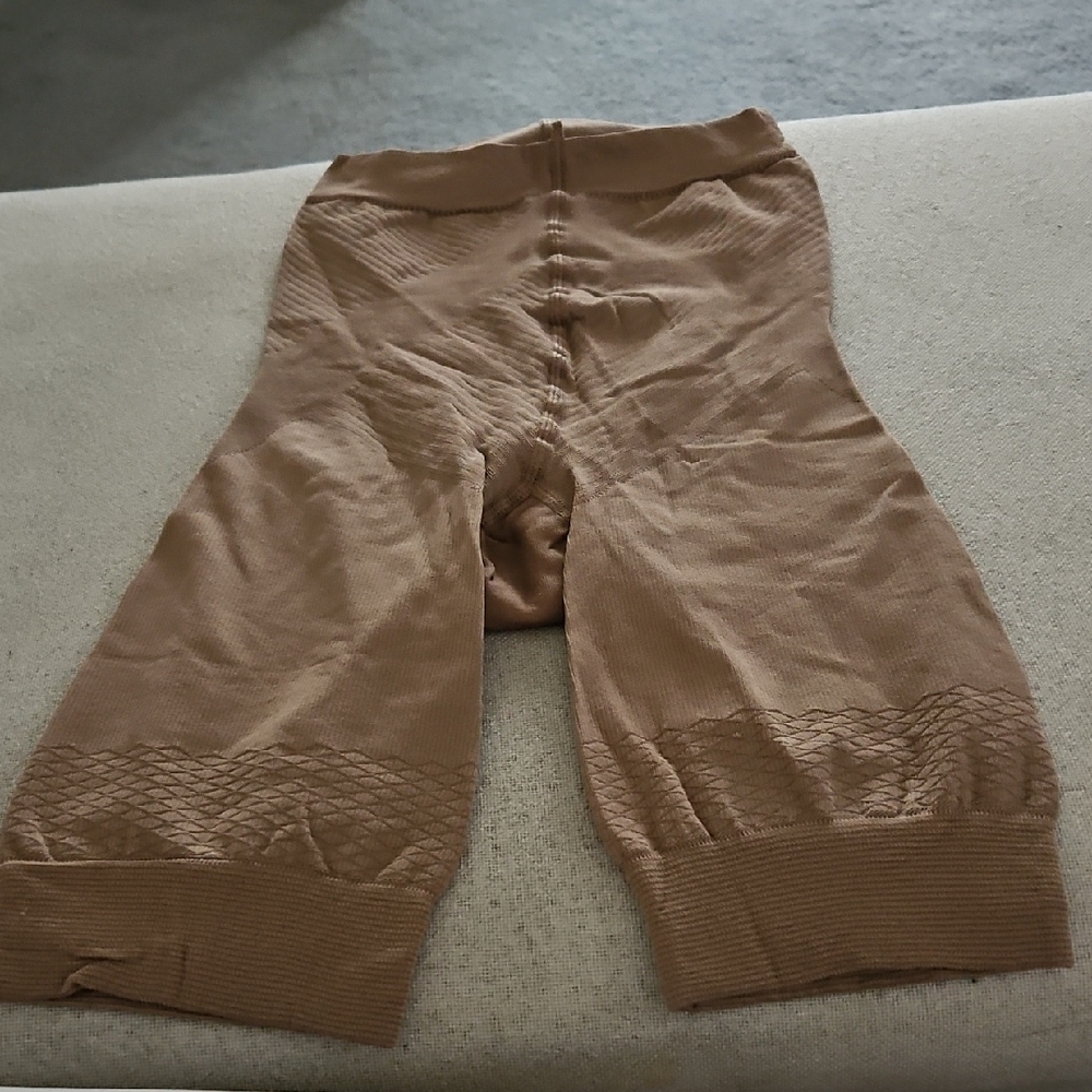 Brown Textured Shapewear